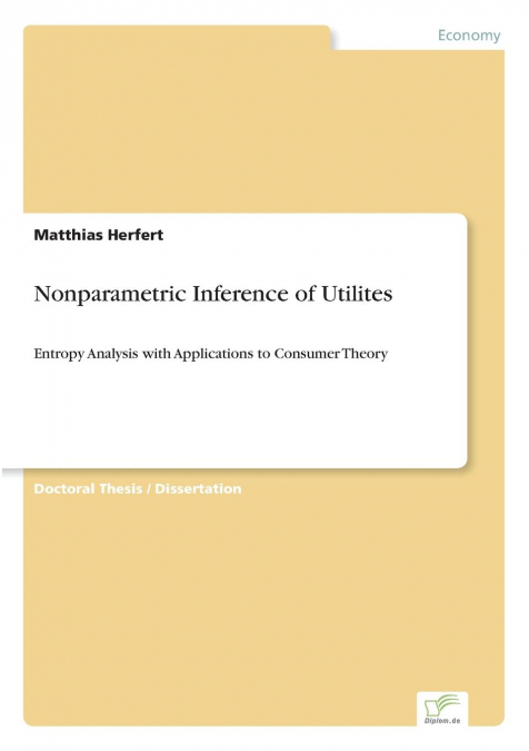 Nonparametric Inference of Utilites