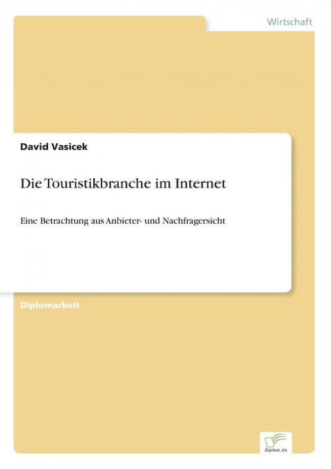 Die Touristikbranche im Internet