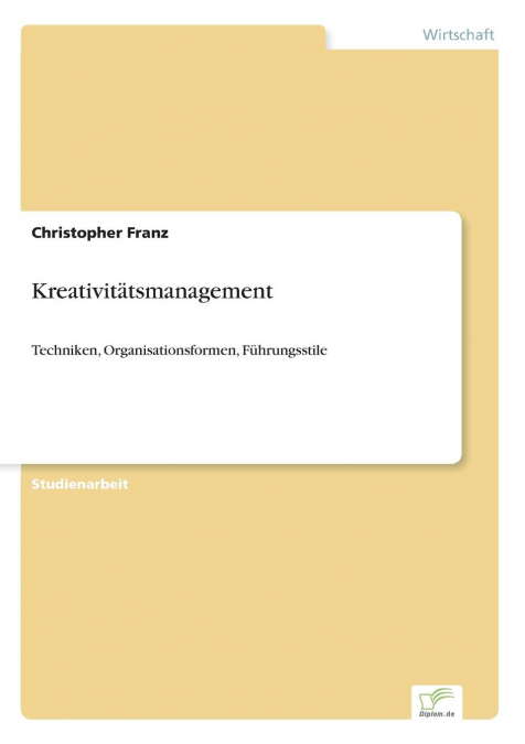 Kreativitätsmanagement