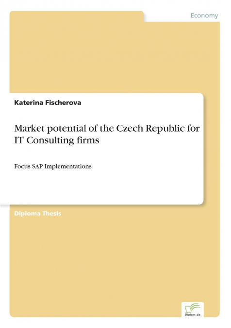 Market potential of the Czech Republic for IT Consulting firms