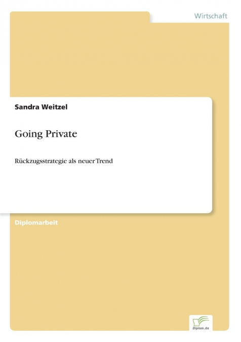 Going Private