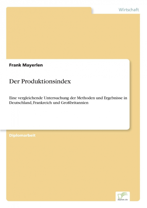 Der Produktionsindex