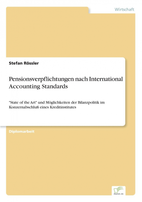 Pensionsverpflichtungen nach International Accounting Standards