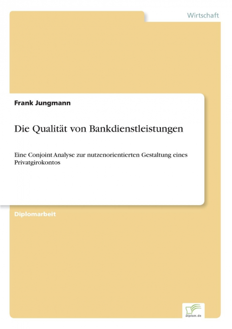 Die Qualität von Bankdienstleistungen