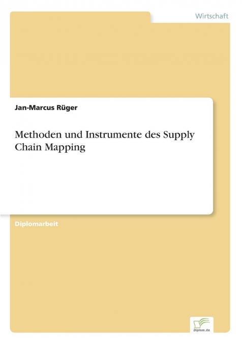 Methoden und Instrumente des Supply Chain Mapping