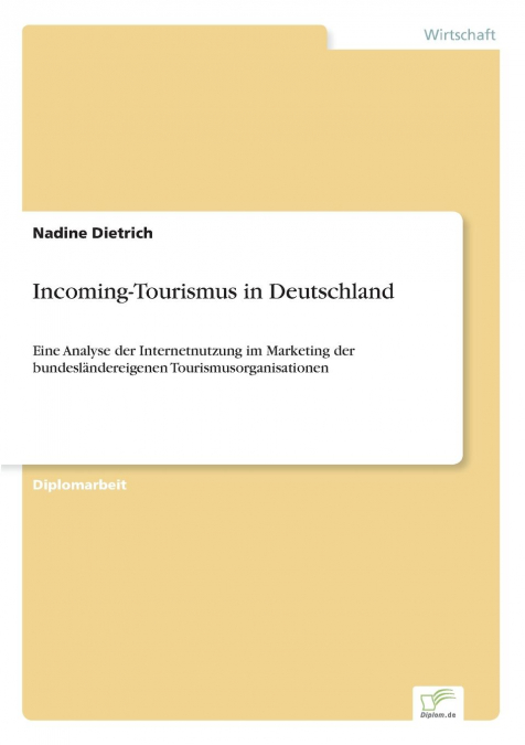 Incoming-Tourismus in Deutschland