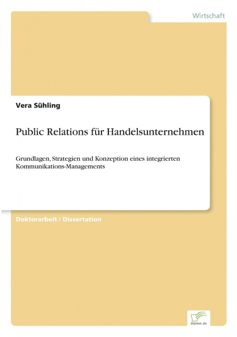 Public Relations für Handelsunternehmen