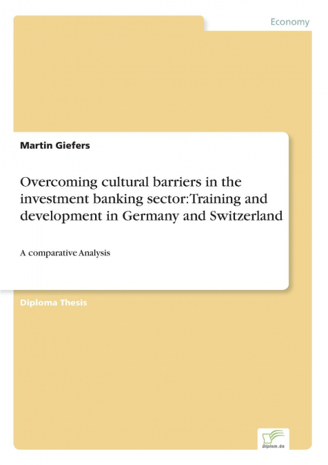 Overcoming cultural barriers in the investment banking sector