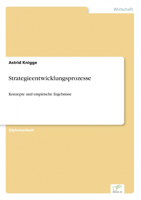 Strategieentwicklungsprozesse