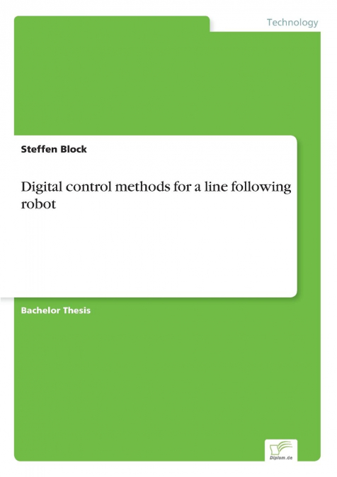 Digital control methods for a line following robot