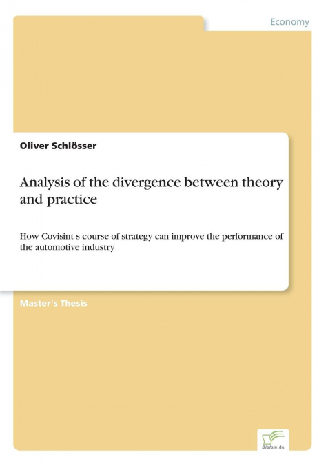 Analysis of the divergence between theory and practice