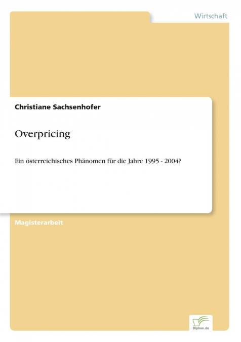 Overpricing