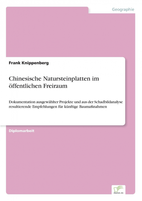 Chinesische Natursteinplatten im öffentlichen Freiraum