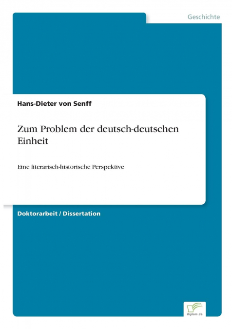 Zum Problem der deutsch-deutschen Einheit