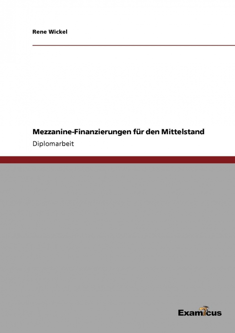 Mezzanine-Finanzierungen für den Mittelstand