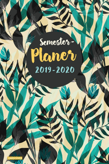 Semesterplaner 2019 2020 Hardcover