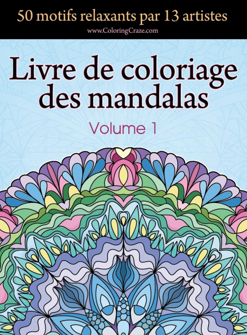 Livre de coloriage des mandalas