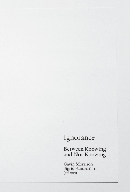 Ignorance