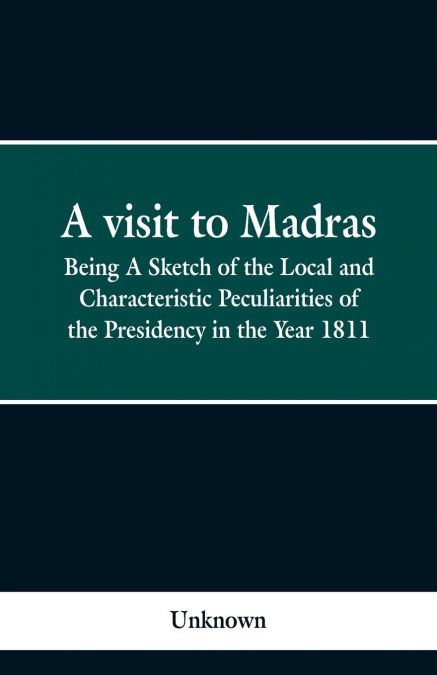 A visit to Madras