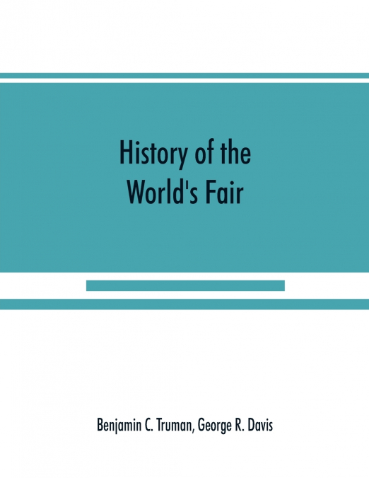 History of the World’s Fair