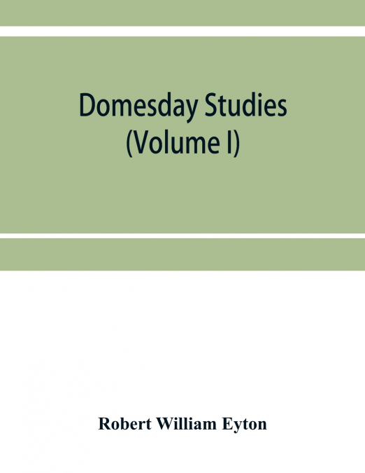 Domesday studies