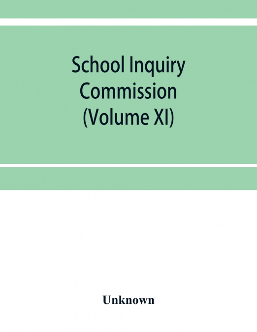 School Inquiry Commission