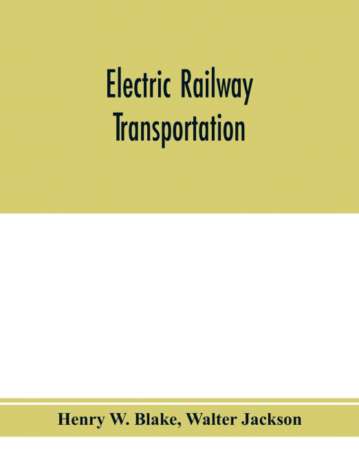 Electric railway transportation