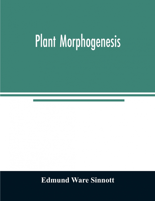Plant morphogenesis