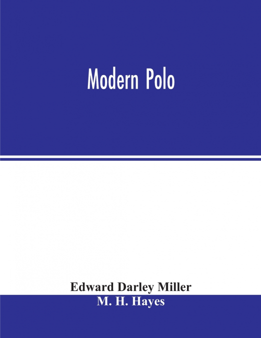 Modern polo