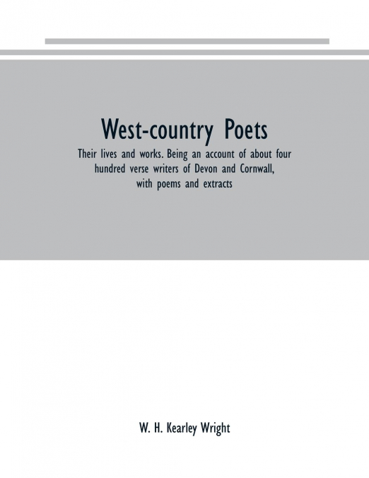 West-country poets