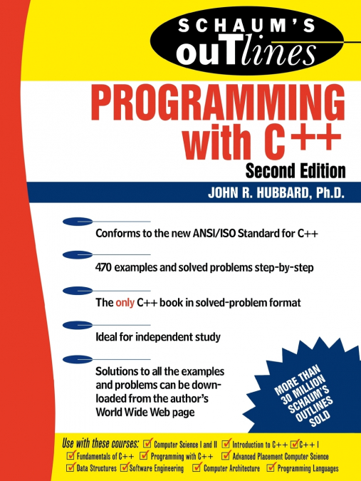 Schaum’s Outline of Programming with C++