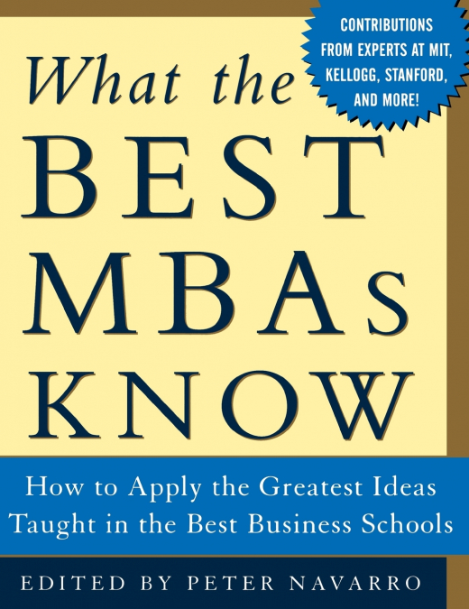 What the Best MBAs Know
