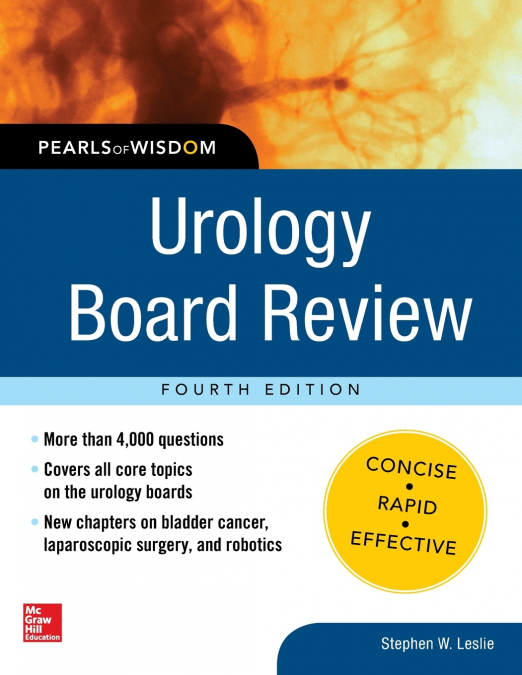 Urology Board Review Pearls of Wisdom, Fourth Edition