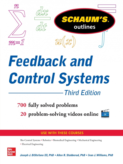 Schaum’s Outline of Feedback and Control Systems, Third Edition