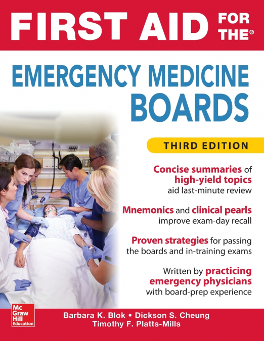 First Aid for the Emergency Medicine Boards Third Edition