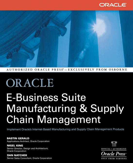 Oracle Manufacturing and Supply Chain Handbook