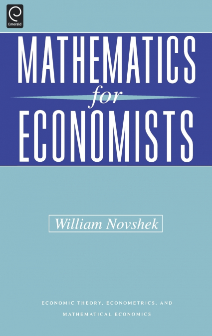Mathematics for Economists