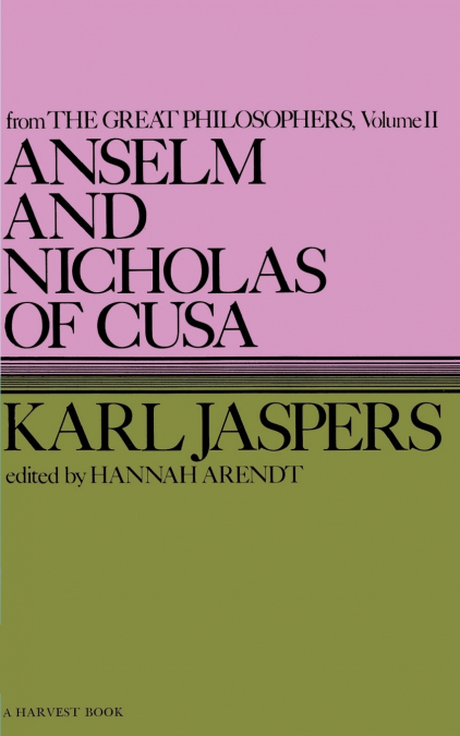 Anselm and Nicholas of Cusa