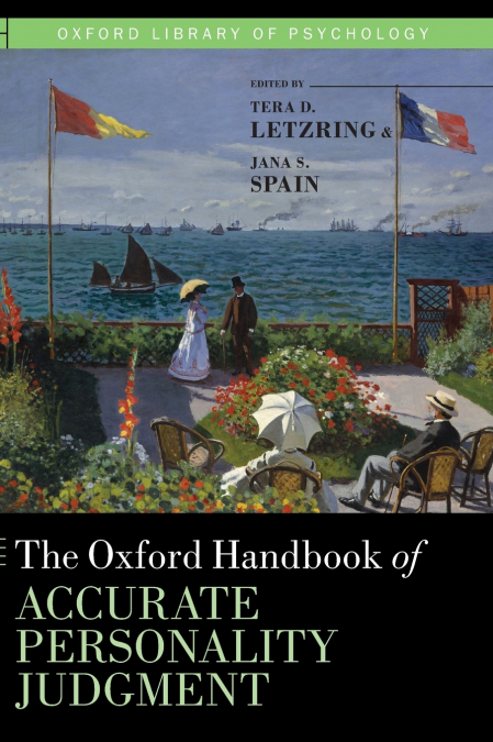 Oxford Handbook of Accurate Personality Judgment