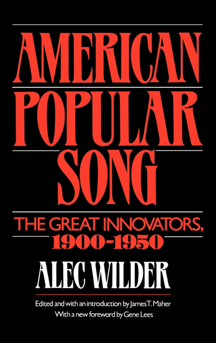 American Popular Song