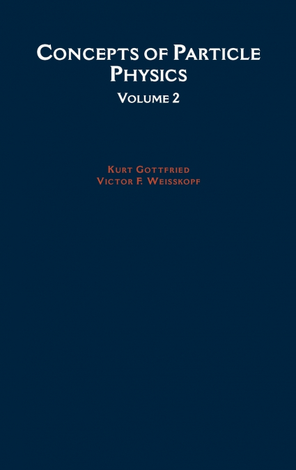 Concepts of Particle Physics