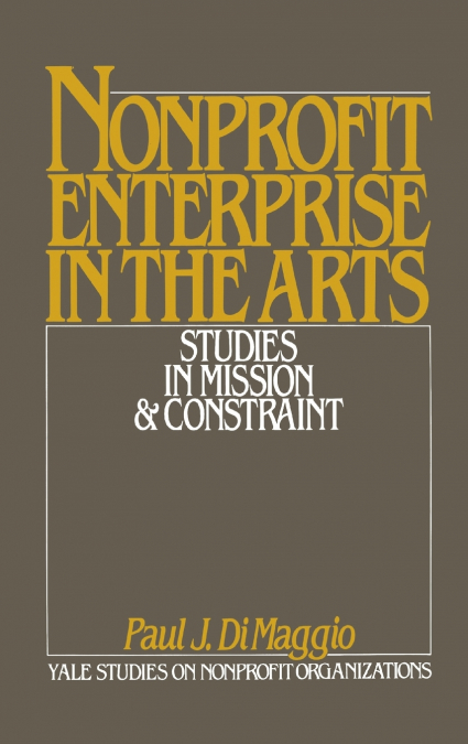 Nonprofit Enterprise in the Arts