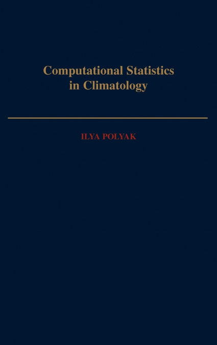 Computational Statistics in Climatology