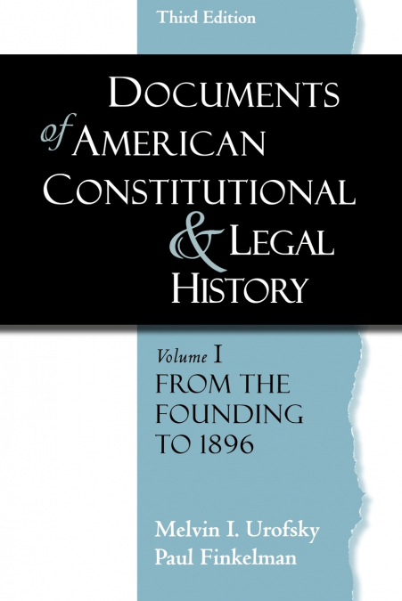From the Founding to 1896
