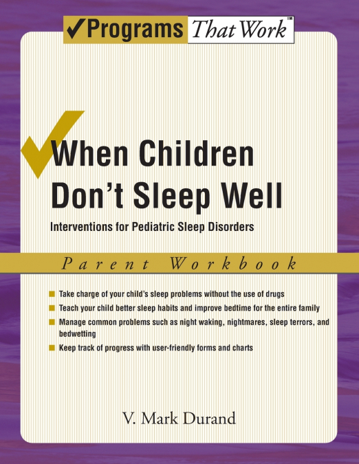 When Children Don’t Sleep Well