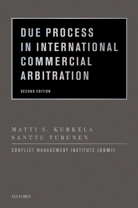 Due Process in International Commercial Arbitration (Revised)