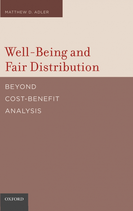 Well-Being and Fair Distribution