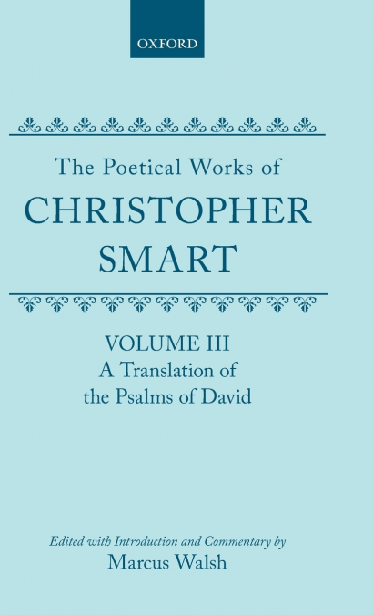 The Poetical Works of Christopher Smart