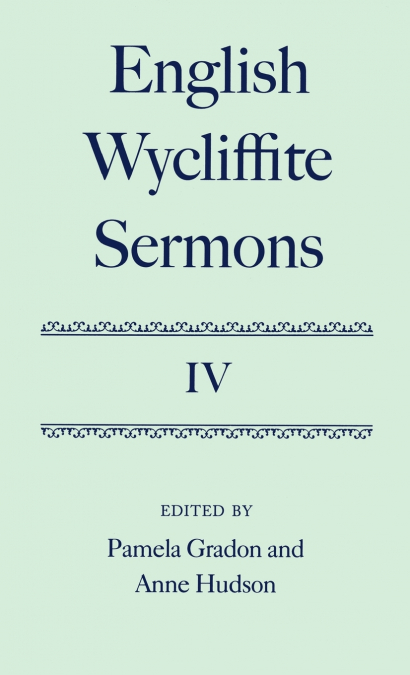 English Wycliffite Sermons