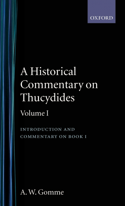 A Historical Commentary on Thucydides